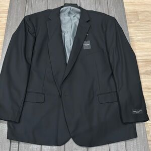 New Men’s Black Blazer Sports Coat Brand Pronto UOMO 56 Regular